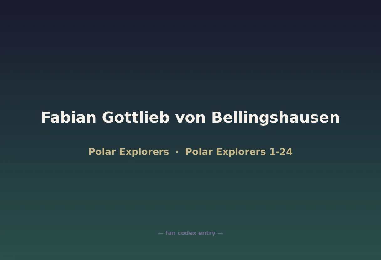 Fabian Gottlieb von Bellingshausen