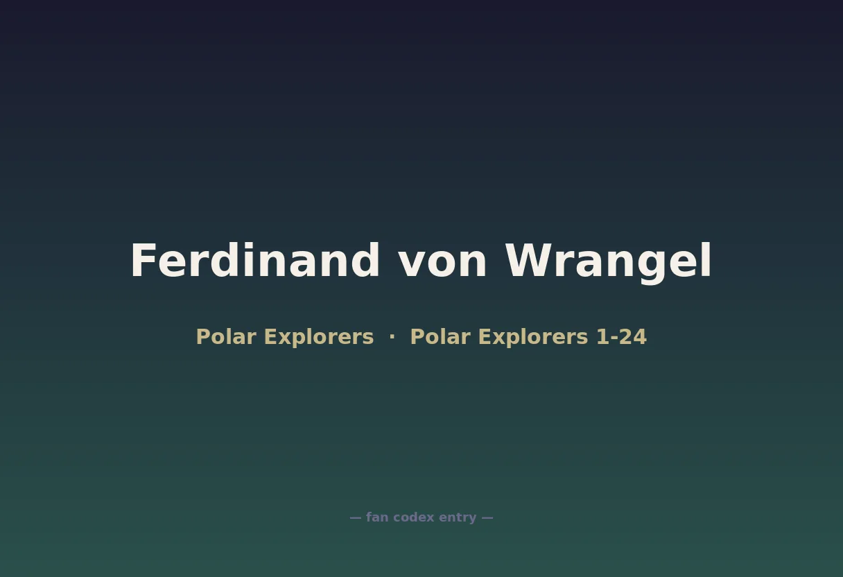 Ferdinand von Wrangel
