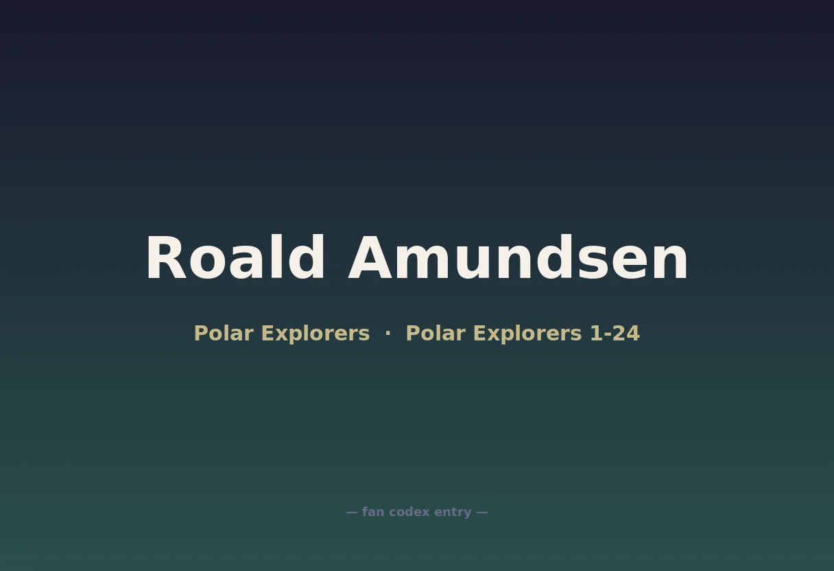 Roald Amundsen